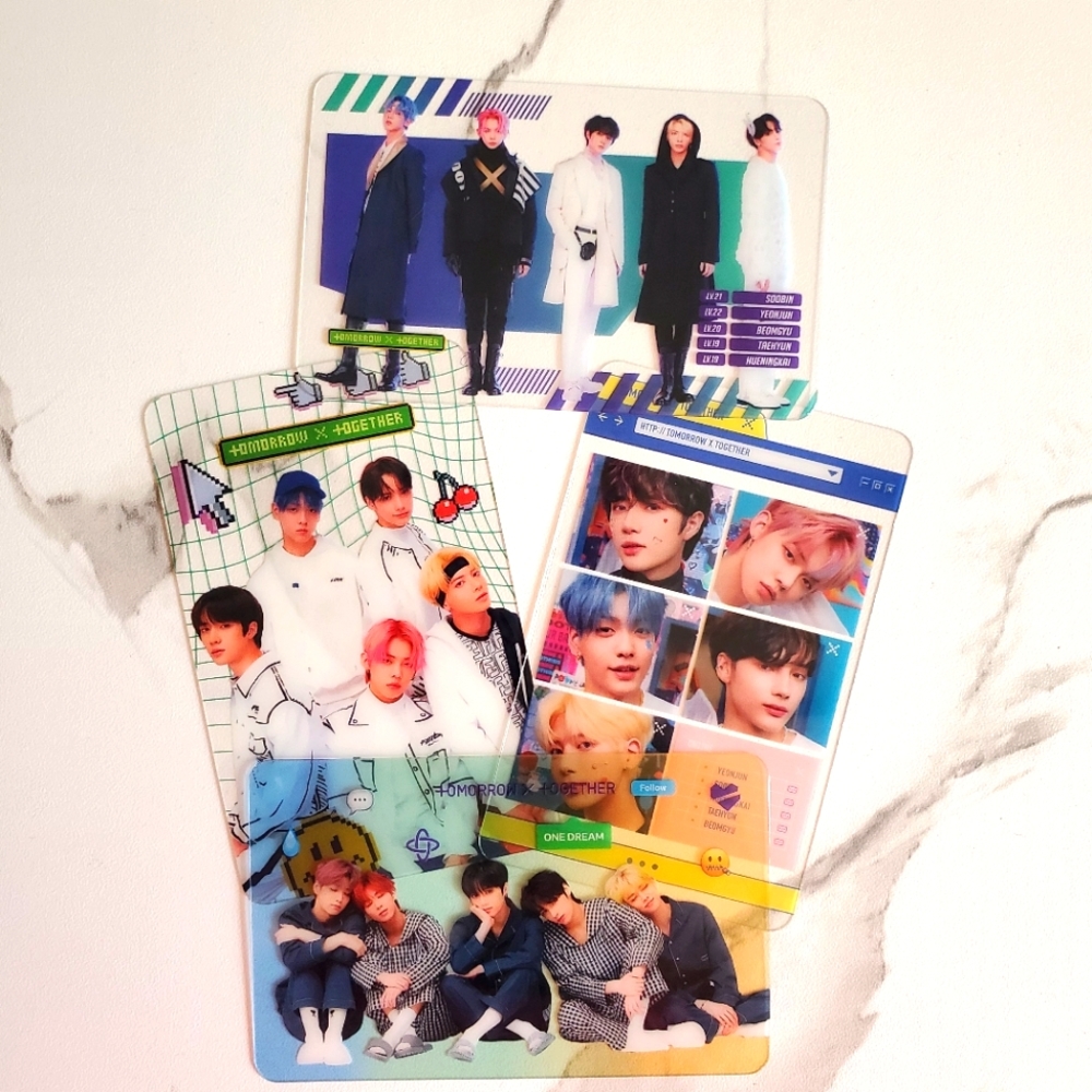 TXT Group Kpop Transparent PC